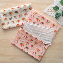 2か所縫うだけ!!ポケット2個付き!!1枚の布で作るマスクケース