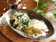 おうちランチでパスタ2種