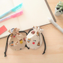 まるくてかわいい!!ミニ巾着の作り方