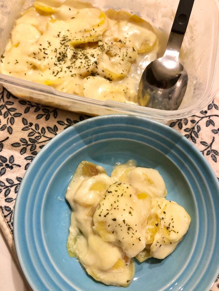 レンジでできちゃう!手抜きのドフィノワ