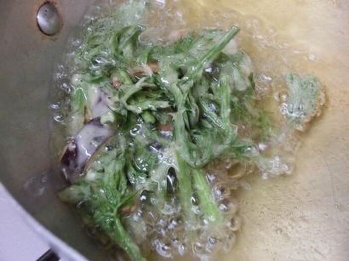 5.揚げる