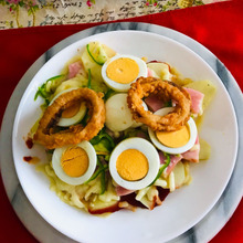 じャーマンポテトピザ風