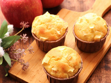 ホットケーキミックスとポリ袋で簡単&時短!りんごのマフィン