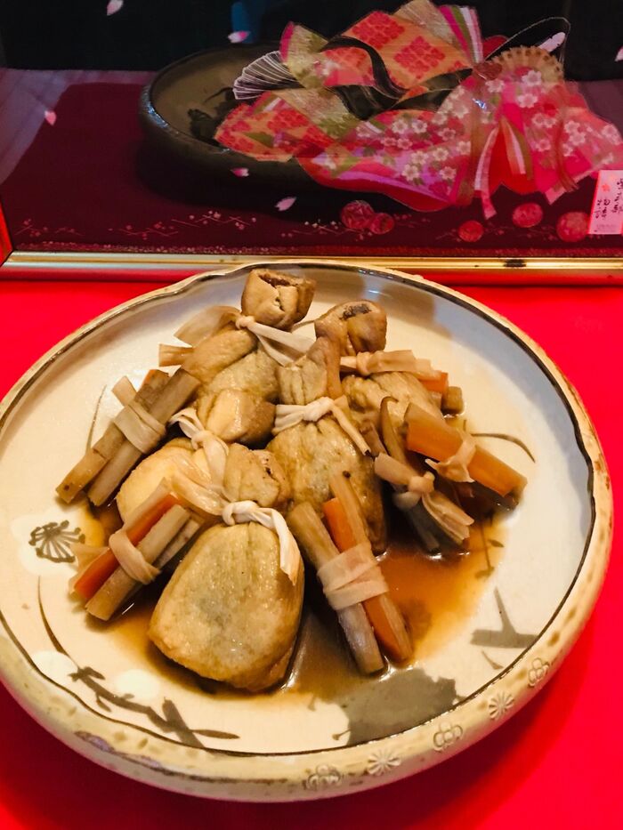 茶巾煮