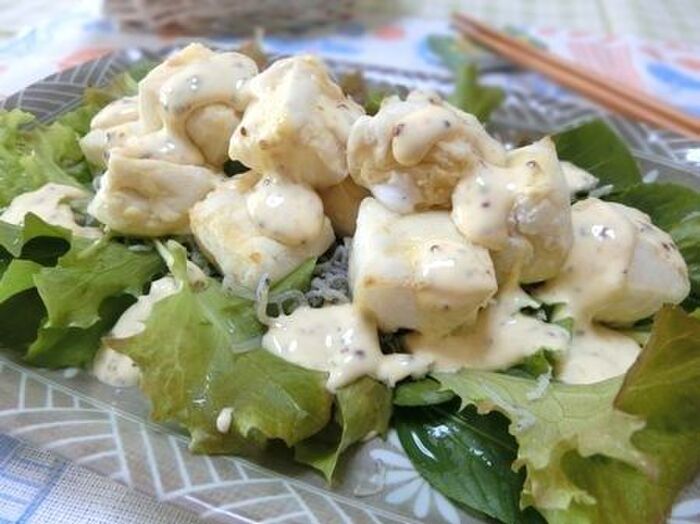 盛り付けてできあがり