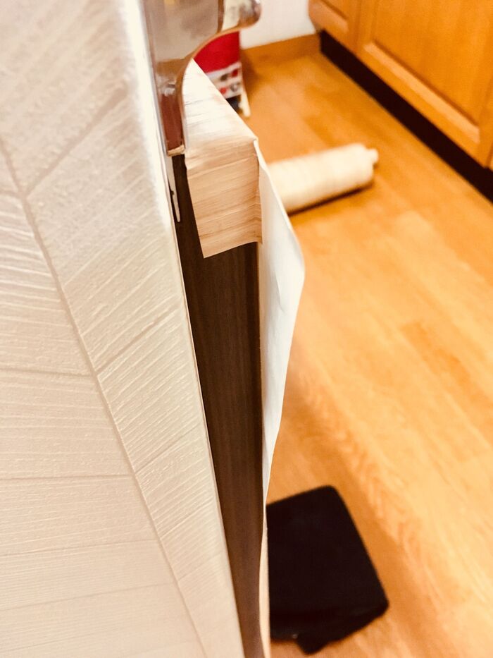 角部分はこんな感じに