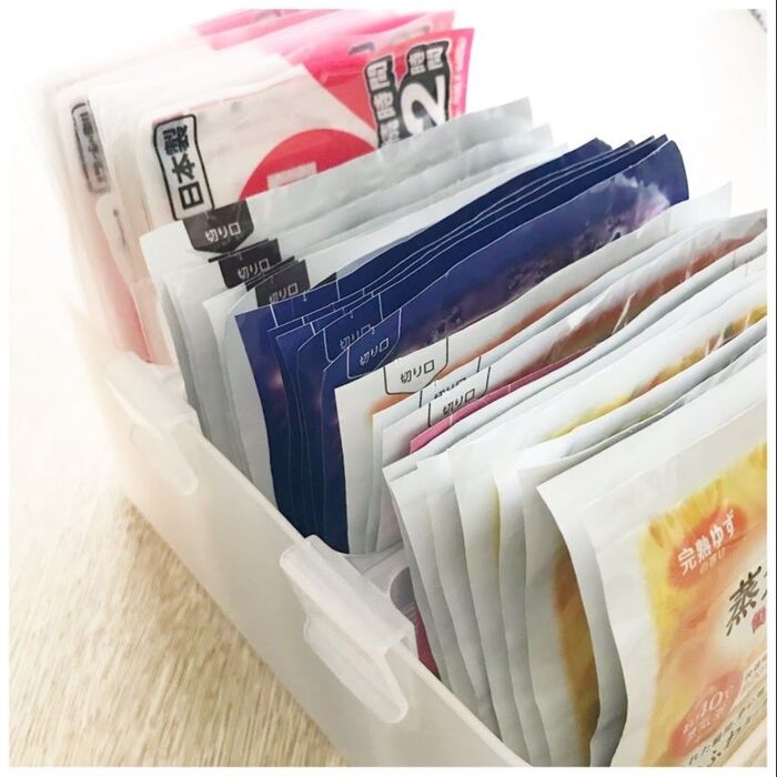 キャンドゥのこれで、あったかグッズもスッキリ収納!