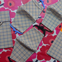 新柄mask入荷、タータンチェックおしゃん!!