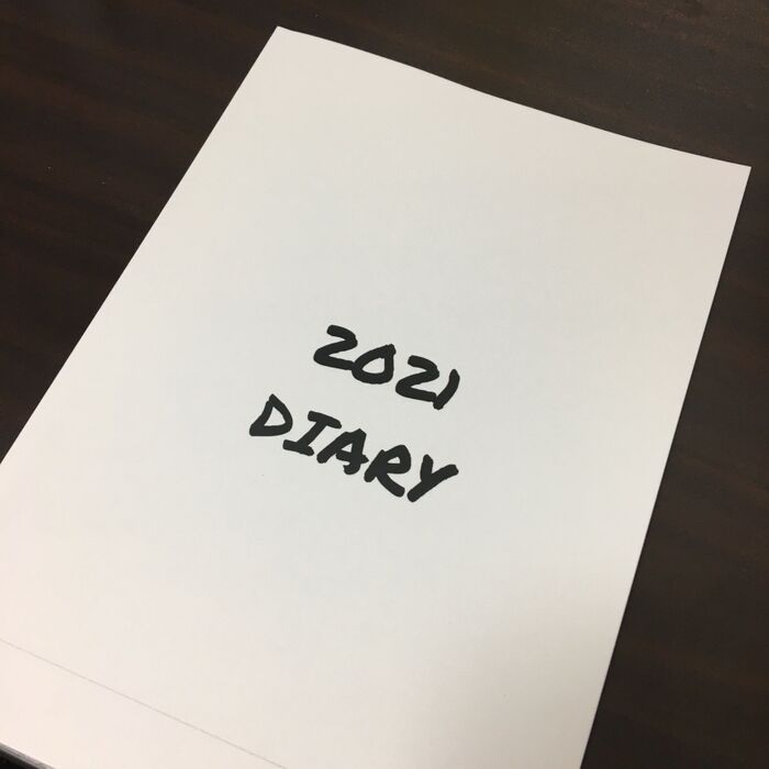 【自作手帳】~マンスリーなのにバーチカル~