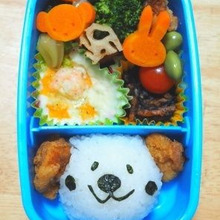 唐揚げワンワン弁当