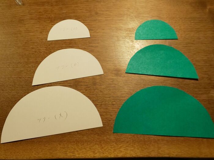 ツリーを作っていきます