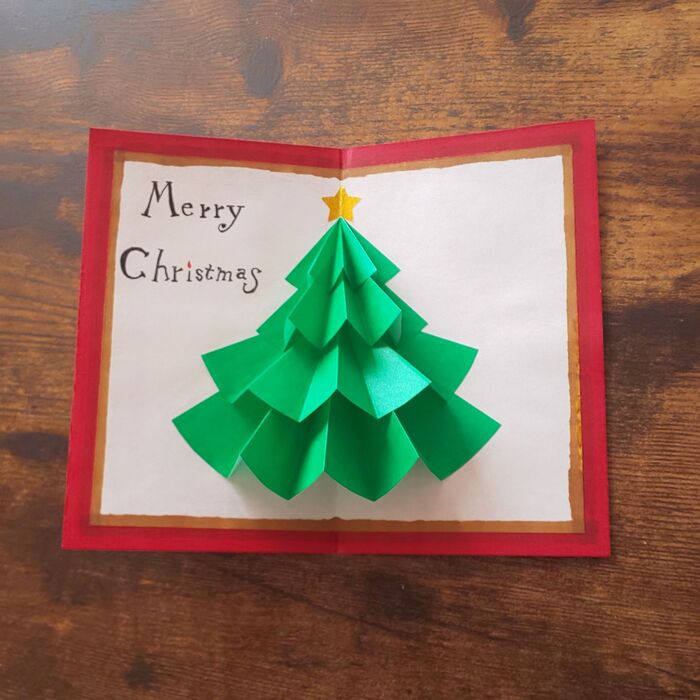 メッセージを書いて出来上がりです☆