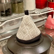 ストウブのノブ用にピッタリ!