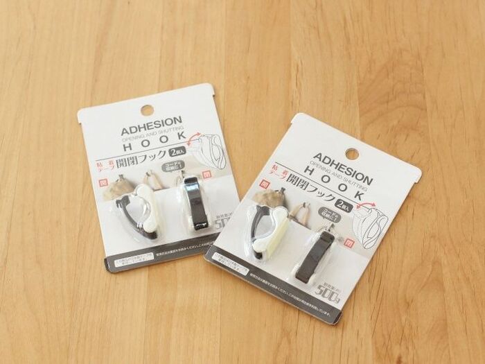 セリアの開閉フック