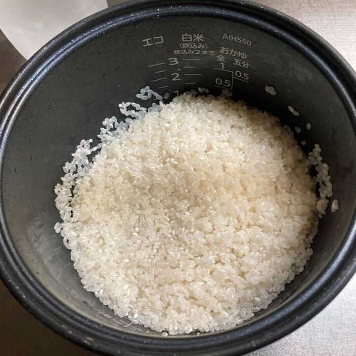 水道水を注いだらすぐに捨てる