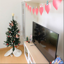 ガーランドにちょいアレンジ♡ツリースカートはアレで代用!