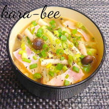 ほっこり美味しい♪キャベツたっぷり!コクうまバターお味噌汁