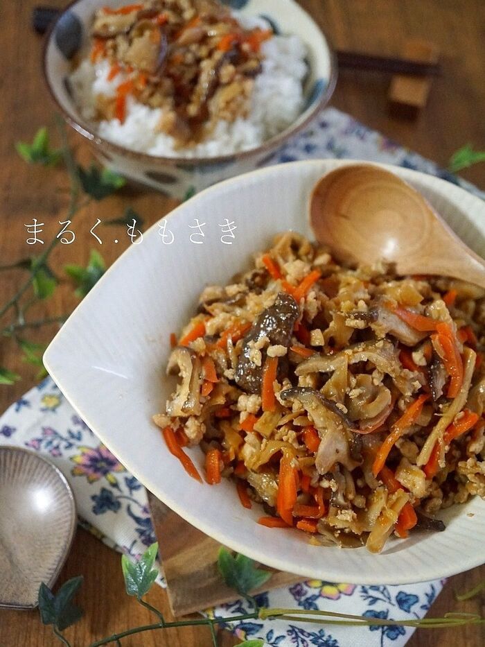 味付け簡単♪キノコたっぷりの常備菜