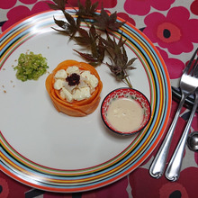 💕💕💕💕💕 東山寺大根のcreamyパーシモンなます だっ 👌👌