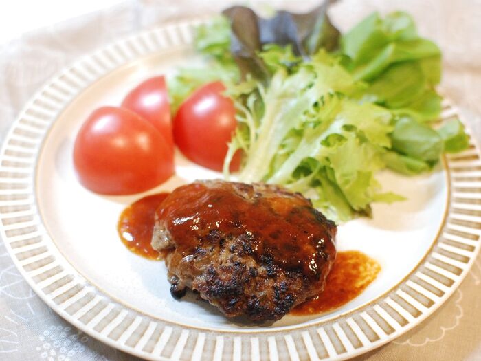 ひと手間で美味しく☆母直伝ハンバーグ
