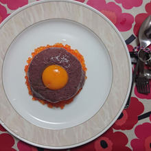 むらさきトトロご飯、イクラのネックレスを付ける!!