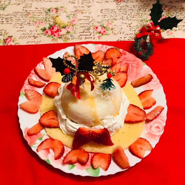 帽子のケーキ