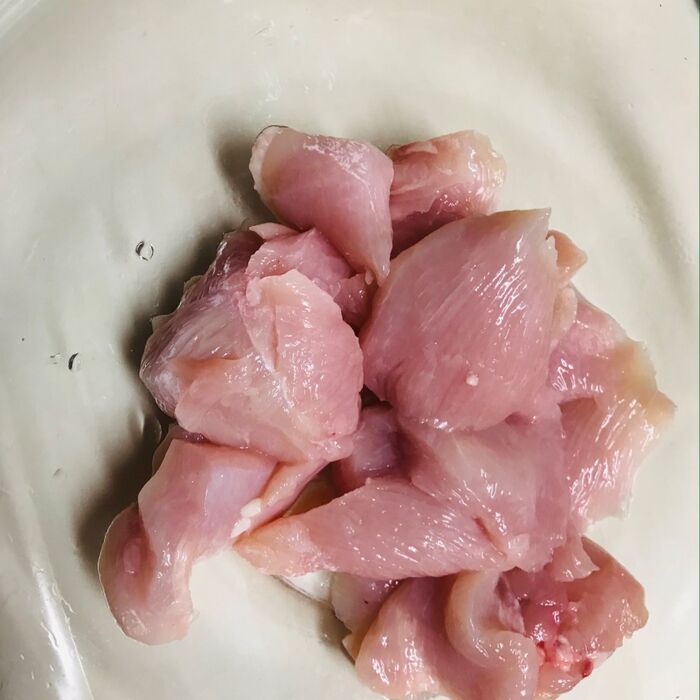 鶏胸肉の下準備
