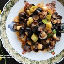 しじみ活★しじみとネギの豆板醤炒め