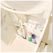 トイレ、仕舞う/隠す/見せる収納で!