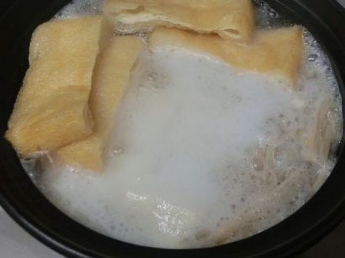 3.重曹を入れる