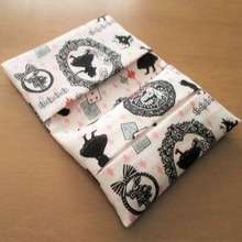 ミニサイズのポケットティッシュケース・ポケット2個