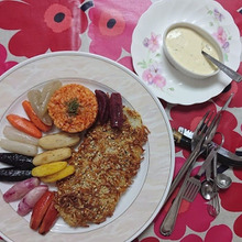 パンガシの蕎麦パネ、根菜の襲撃!!