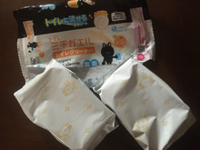 ゴミ箱の袋に これも使えたーっ!