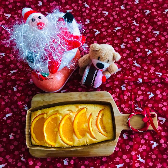 国産のオレンジケーキ