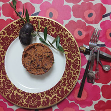 chocolate?brownie? いえいえ・・・・ポテサラ 🍴💚🍴💛🍴💜