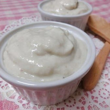 材料2つ☆ 混ぜるだけ♪ バナナと豆腐でババロア風プリン