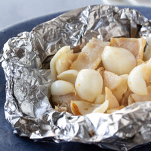 ゆりねとベーコンのホイル焼き♪トースターで焼くだけ旬レシピ