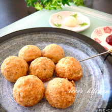 たこ焼き器で「まん丸チキンナゲット」作ろう♬