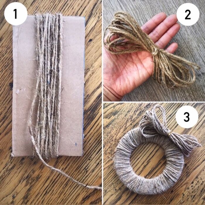 【3】(作りたい人だけ) 麻ひもリボンを作る