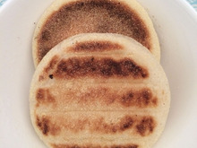 市販のイングリッシュマフィンはこうして焼いています