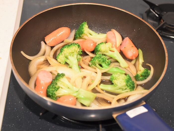 味付けをします。
