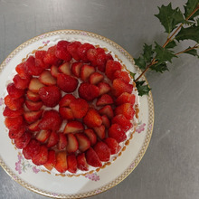 👸 💚 🍰💚 🍰 👱 検証!! 18cmタルトに苺3パックおん出来るのか !!👸 💚