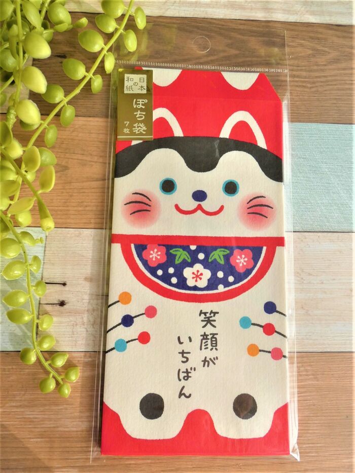 可愛い!日本の和紙の100均ぽち袋