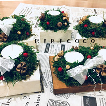 diyの廃材で作る【クリスマスキャンドル】