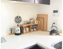 100均グッズ3つで!キッチンシンク下のデッドスペースを “使える”収納に!