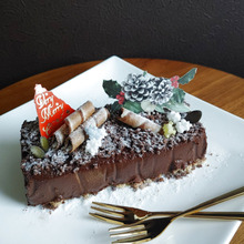 豆乳のランゴ・オ・ショコラ お菓子でデコ