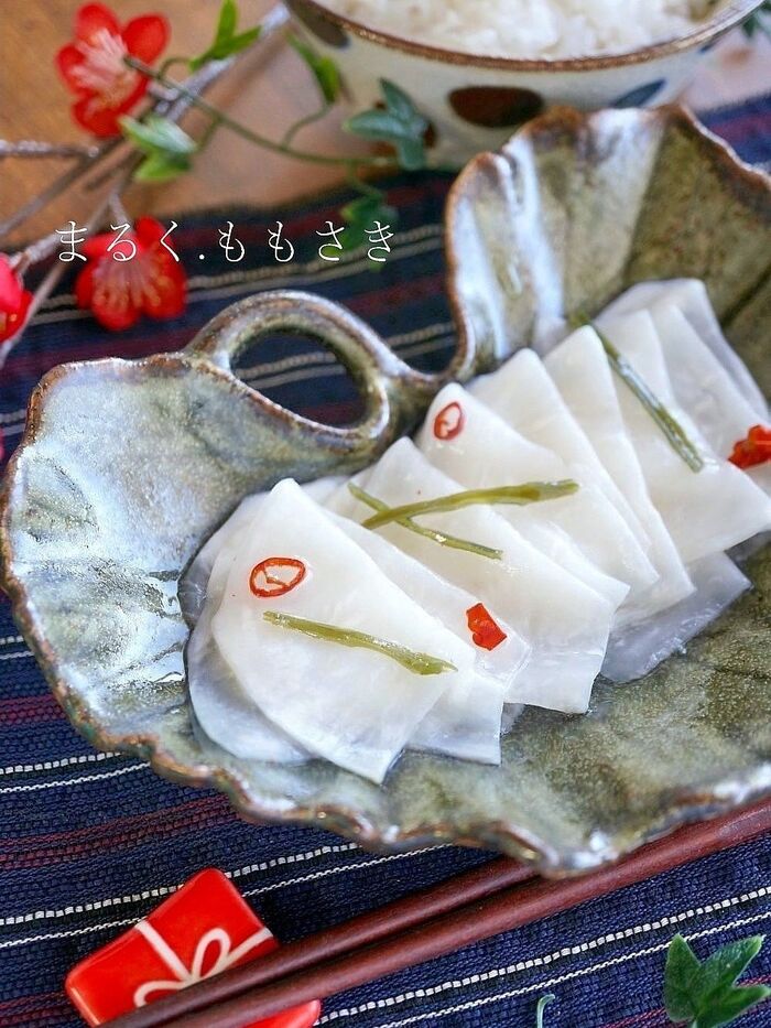 1時間で食べられる♪京の漬け物~かぶの千枚漬け