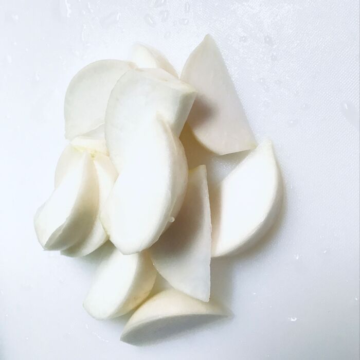 かぶの下ごしらえ