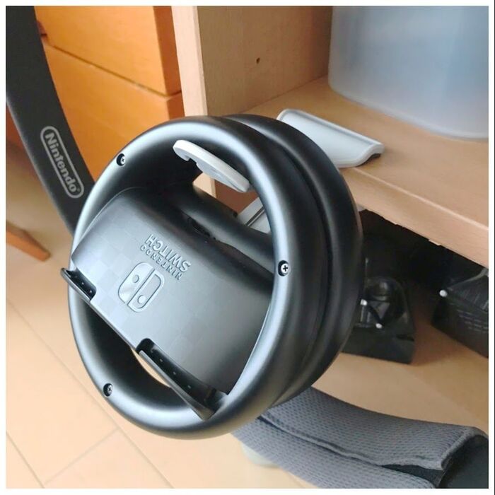 長いフッククリップにハンドルを