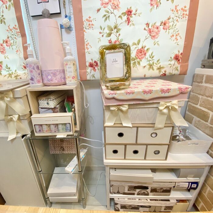 バラバラだった収納